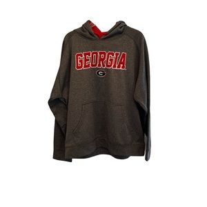 Champion Georgia Bulldogs Gray Hoodie XL UGA